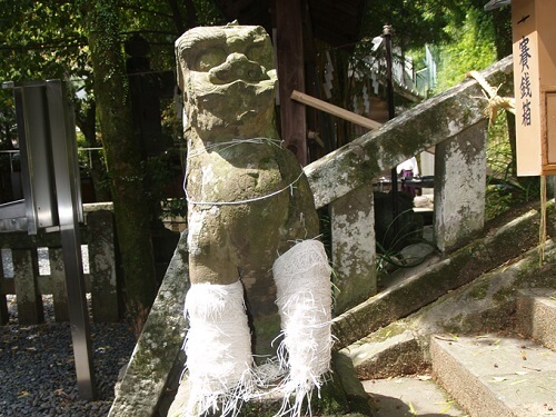 諏訪神社　狛犬