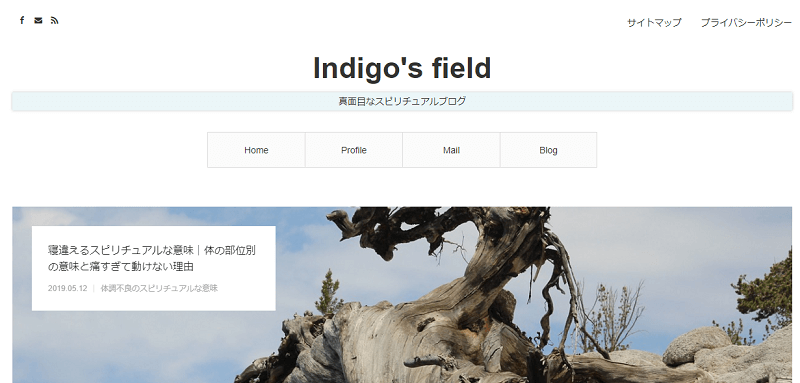 Indigo’s field