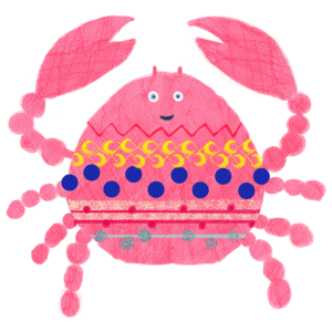 蟹のイラスト