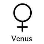 金星の惑星記号