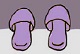 ラベンダー・薄紫のトイレスリッパ