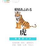 愛情あふれる虎の特徴【動物キャラ占い】
