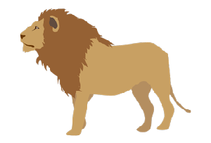 ライオンのイラスト