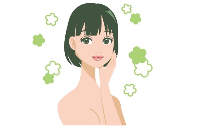 裸の女性のイラスト