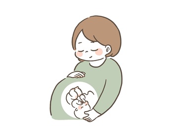 妊婦のイラスト