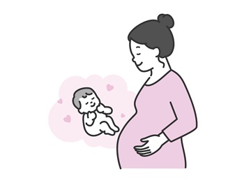 妊婦のイラスト