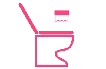 トイレのイラスト