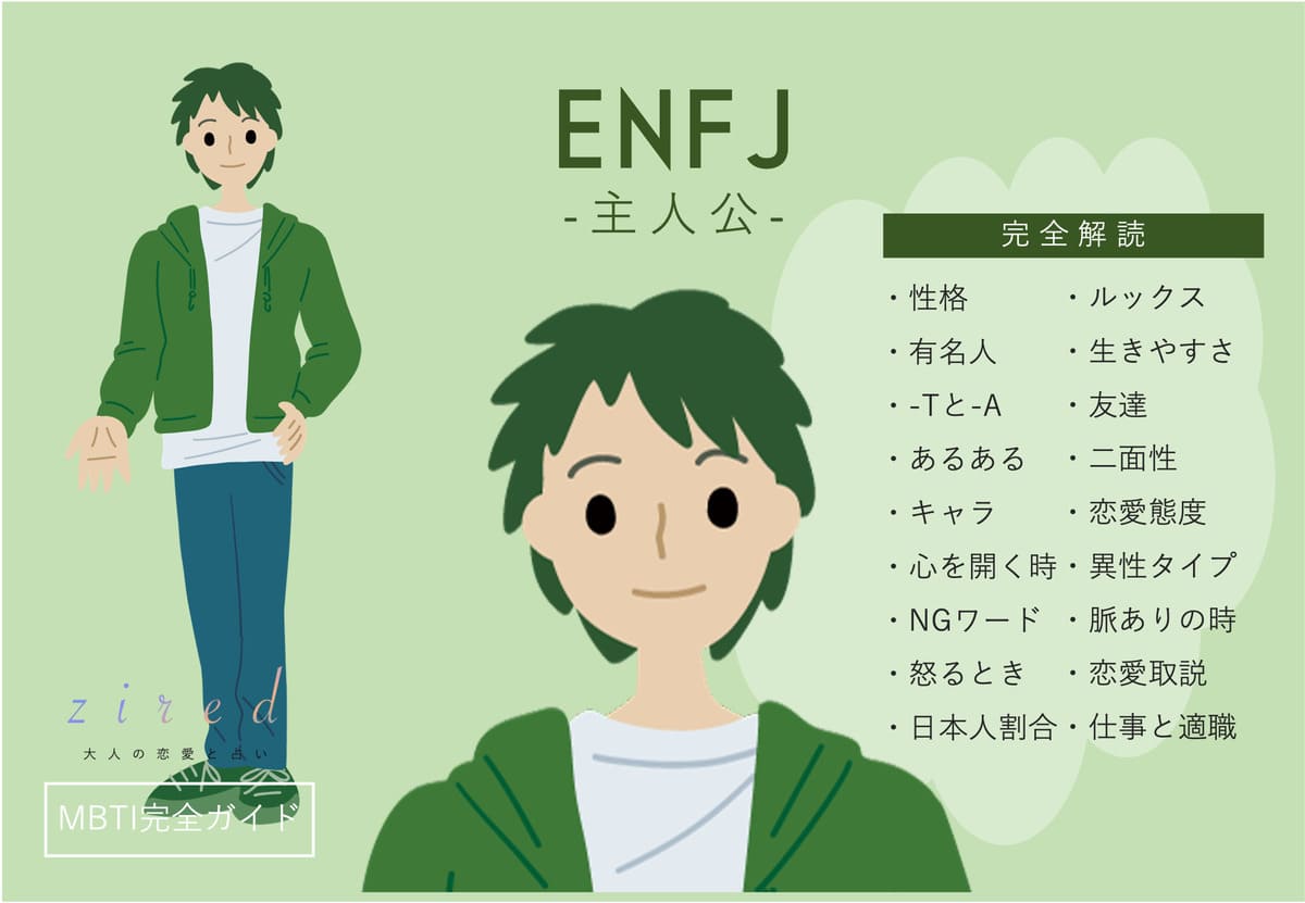 ENFJ（主人公）の性格特徴！相性・恋愛・仕事は？【MBTIガイド】