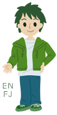 ENFJイメージパーソンイラスト