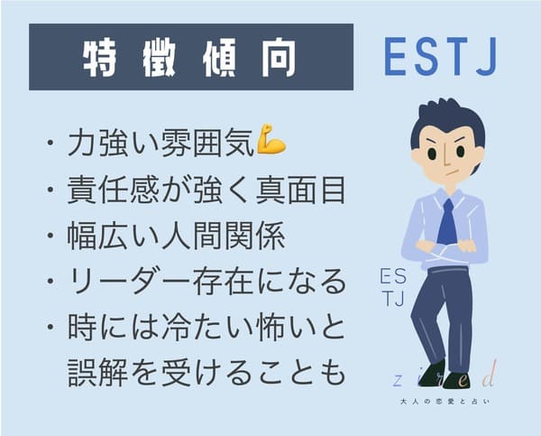 ESTJの傾向分析