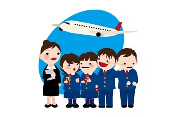 修学旅行のイラスト