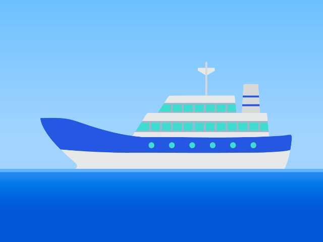 船のイラスト