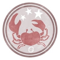 蟹座のイメージイラスト