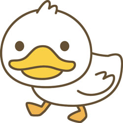 アヒル顔