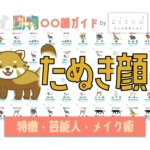たぬき顔タイプ完全ガイド｜特徴・診断・芸能人・メイク術